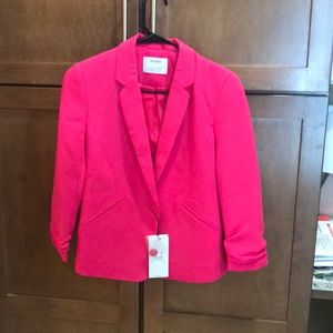 Hot Pink Blazer - Bershka